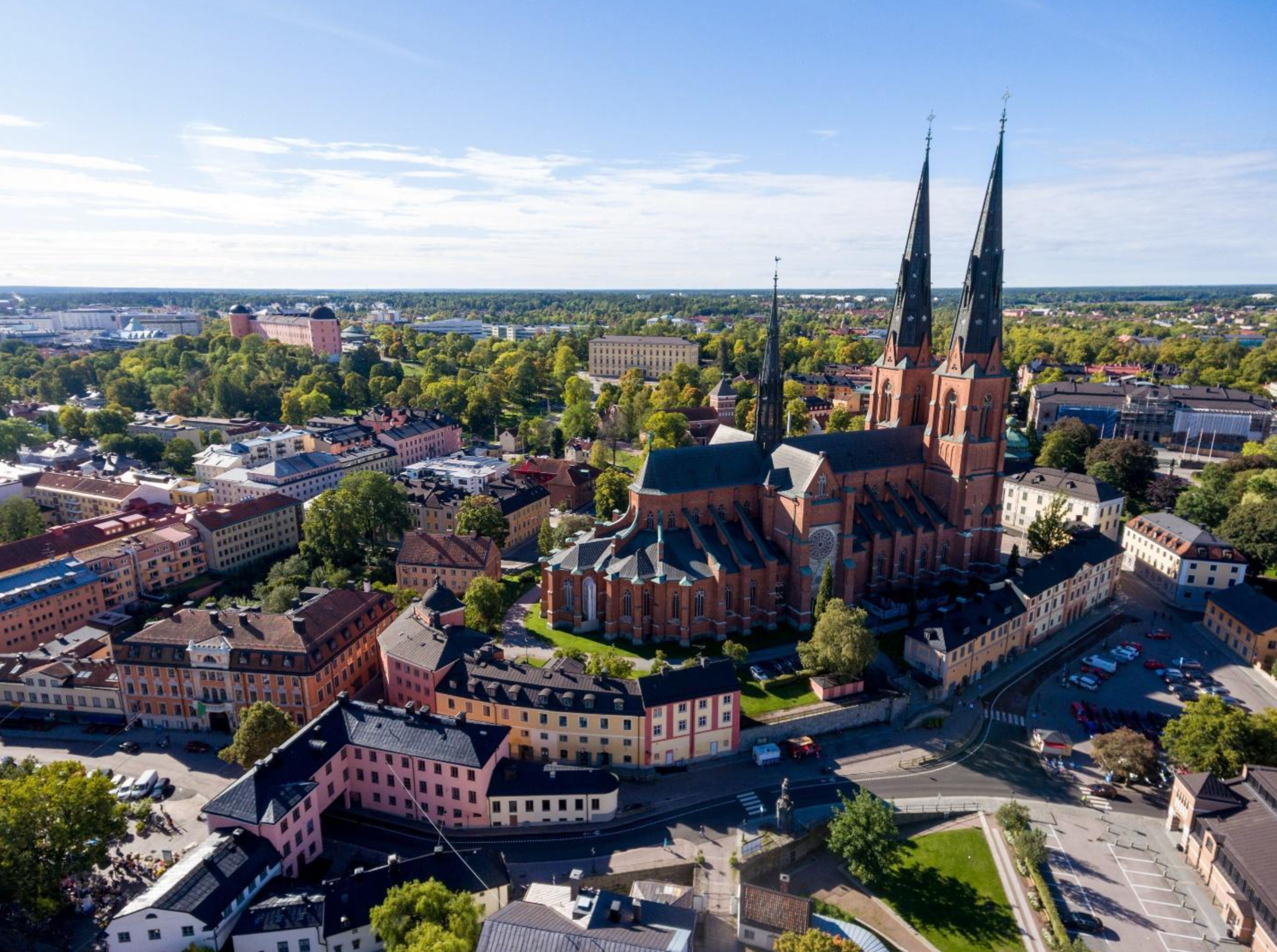 Uppsala City, Cathedral view